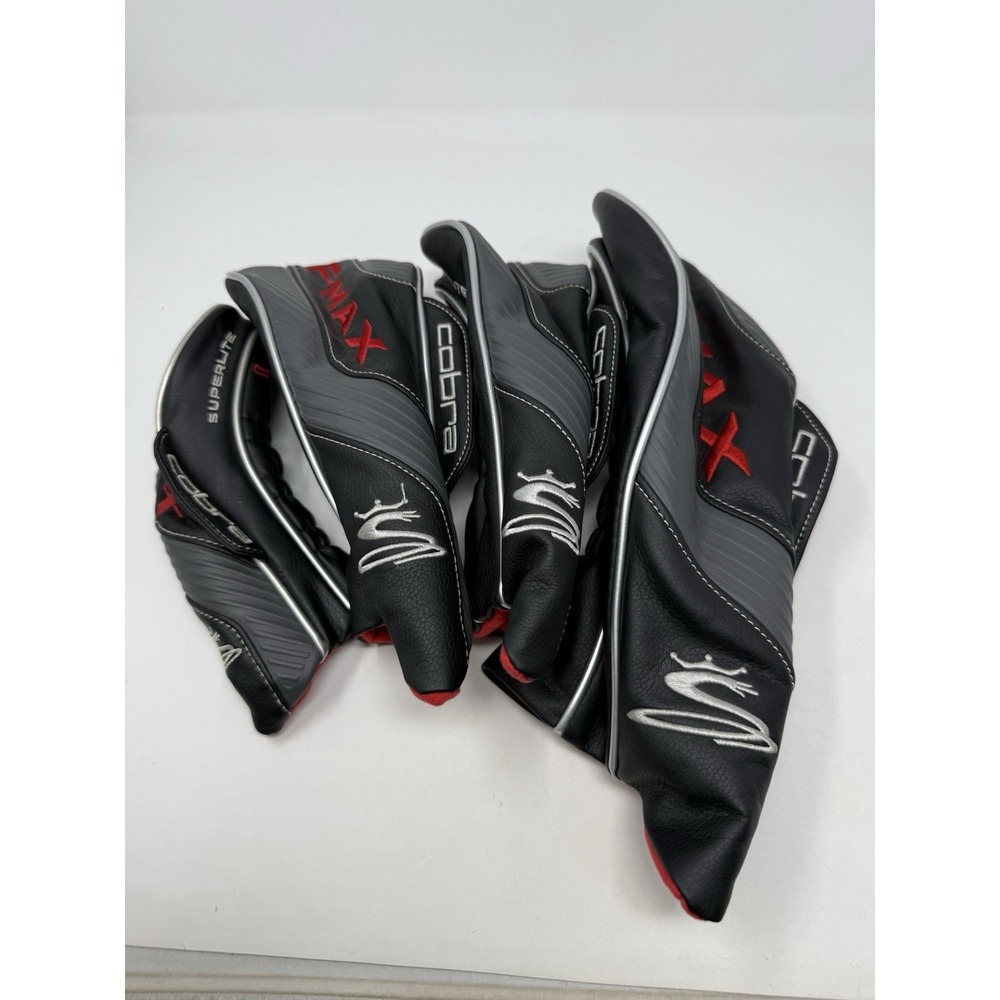 Cobra F-Max Superlite Golf Club Head Covers Driver Fairway Woods Hybrid Lot of 4